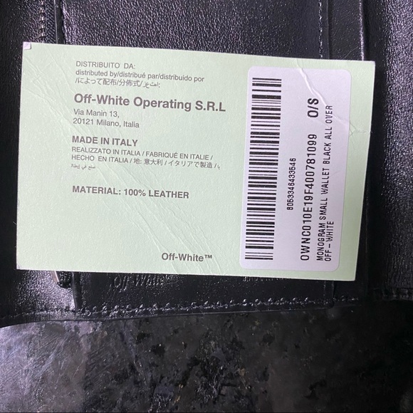 OFF-WHITE - rare off white black & white wallet from 2013 (RIP Virgil Abloh) - Picture 8 of 14